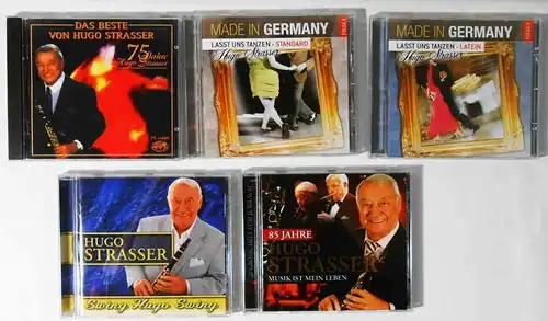 5 CD´s  Hugo Strasser  - Sammlung -