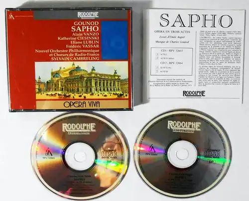2CD Box Gounod: Sapho (1990)