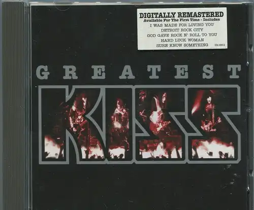 CD Kiss: Greatest Kiss (Mercury) 1996
