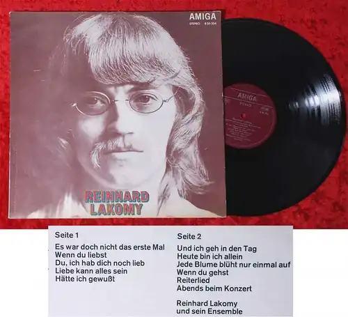 LP Reinhard Lakomy (Amiga 855 354) DDR 1974
