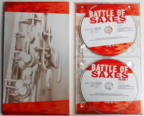 4CD Set Battle Of Saxes Vol. 1  + 20 page Booklet (2004)