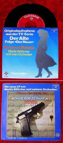 Single Martin Böttcher: Susannes Melodie (ZDF Serie Der Alte) 1979