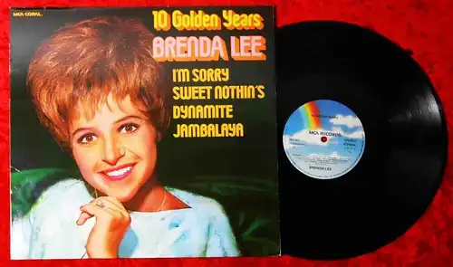 LP Brenda Lee: 10 Golden Years (MCA 201 357) Benelux 1976