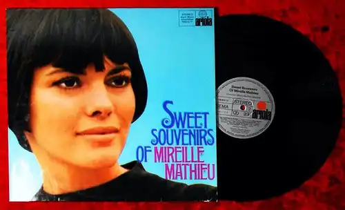 LP Mireille Mathieu: Sweet Souvenirs Of Mireille (Ariola 78 613 IT) D