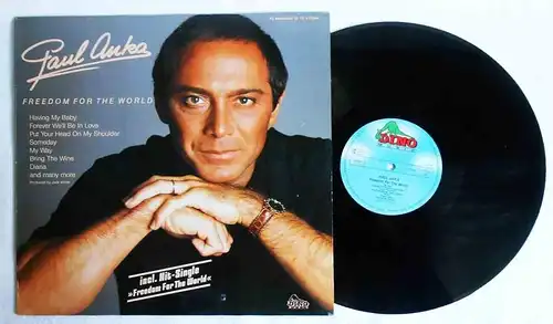 LP Paul Anka: Freedom for the World (Dino 1581) 1987