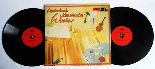 2LP Konstantin Wecker: Liederbuch (Polydor 2630 103) D 1977