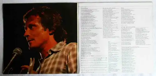 2LP Konstantin Wecker: Liederbuch (Polydor 2630 103) D 1977