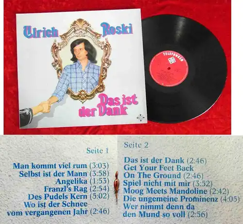 LP Ulrich Roski: Das ist der Dank (Telefunken 622087 AS) D 1975