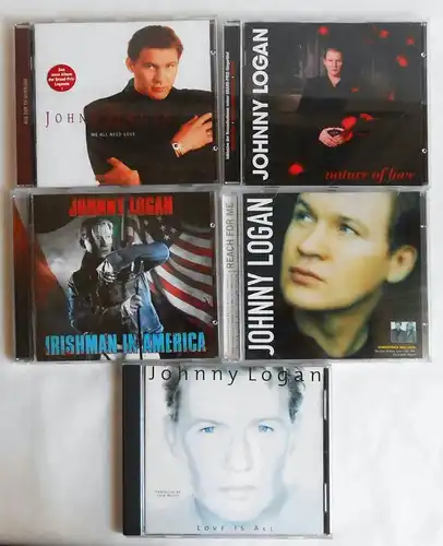 5 CD´s  Johnny Logan  - Sammlung -