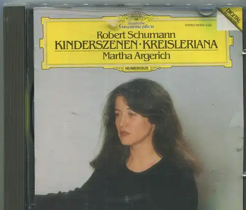 CD Martha Argerich: Robert Schumann Kinderszenen / Kreisleriana  (DGG) 1984