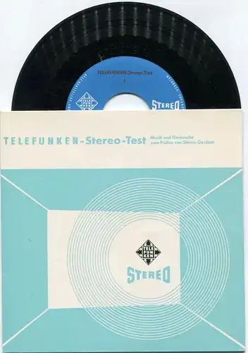 EP Telefunken Stereo Test - Musik & Geräusche zur Prüfung von Stereo Geräten