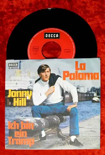Single Jonny Hill: La Paloma (Decca D 29 031) D 1969
