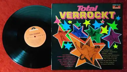 LP Total Verrockt (Polydor 2371 429) D 1976 feat Ted Herold Peter Kraus...