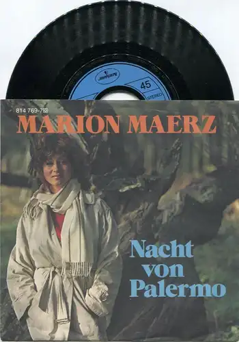 Single Marion März: Nach t von Palermo (Mercury 814 769-7) D 1983