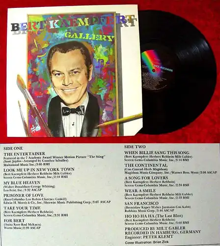 LP Bert Kaempfert: Gallery (MCA 447) US 1974
