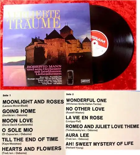 LP Roberto Mann: Verliebte Träume (Royal Sound Stereo)