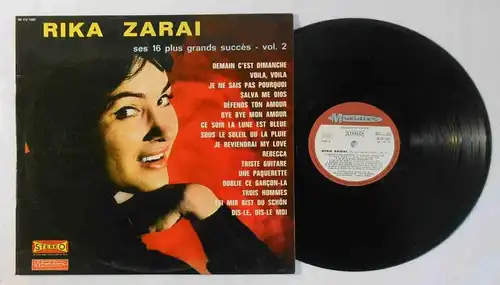 LP Rika Zarai: Ses 16 Plus Grands Succés Vol. 2 (Musidisc CV 1091) F