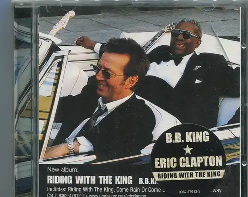 CD Eric Clapton & B.B. King: Ridin With The King (Reprise) 2000