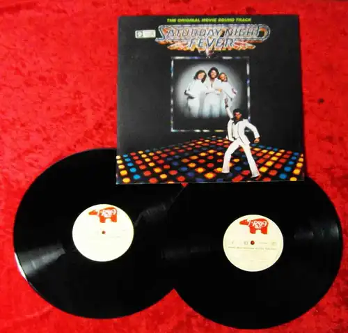 2LP Saturday Night Fever (RSO 2479 199) Hongkong 1977