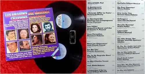 2LP Die großen Chansons Le Grand Chansons