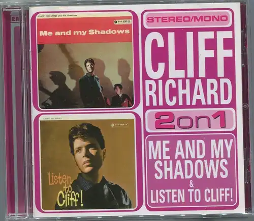 CD Cliff Richard: Me and My Shadows / Listen to Cliff (2 on 1) (EMI)
