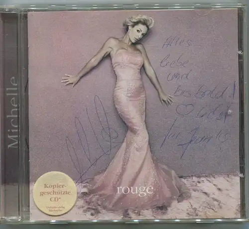 CD Michelle: Rouge (Signiert) (EMI) 2002