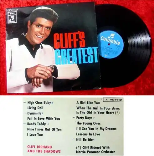 LP Cliff Richard Cliffs Greatest