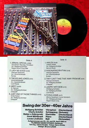 LP Wolfgang Schlüter´s Swing Revival (Koala) D 1985
