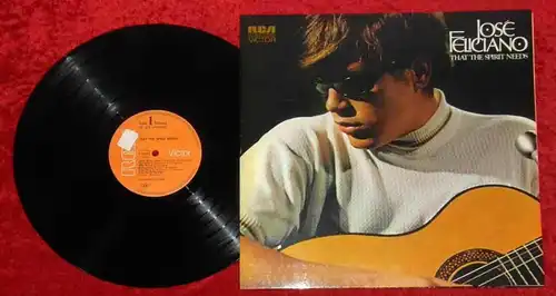 LP José Feliciano: That The Spirit Needs (RCA LSP-4573) D 1971