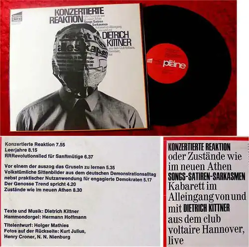 LP Dietrich Kittner: Konzertierte Reaktion (1968) )Pläne)