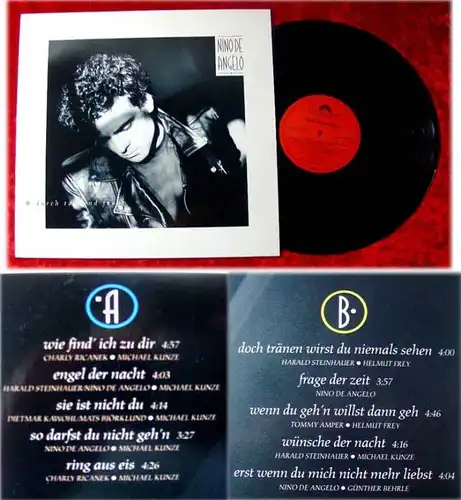 LP Nino de Angelo Durch Tausend Feuer 1987