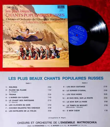 LP Chor & Orchester de Ensemble Matrioschka: Les Plus Beaux Chants Populaires...