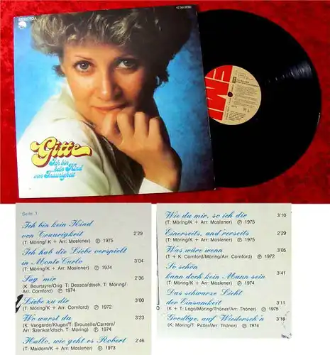 LP Gitte: Ich bin kein Kind von Traurigkeit (1975)