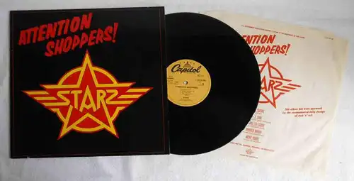 LP Starz: Attention Shoppers! (Capitol 1C 064-85 386) D 1978
