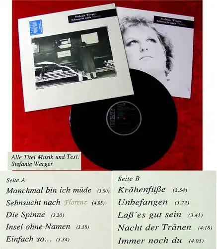 LP Stefanie Werger: Sehnsucht nach Florenz (1987)