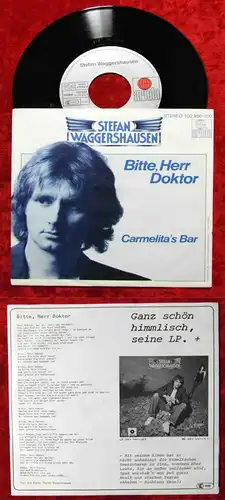 Single Stefan Waggershausen: Bitte Herr Doktor (Ariola 102 950-100) D