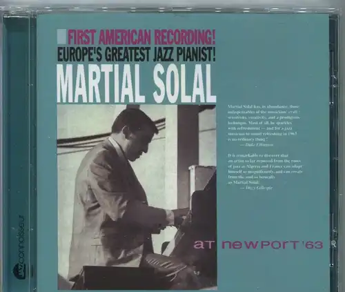 CD Martial Solal: At Newport 63 (RCA) 2015