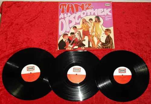 3LP Box Tanz á la Diskothek (Europa E 431/33) D feat Spots Peers Duke Of Soho...