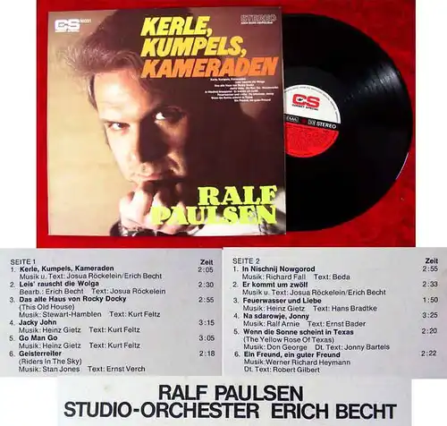 LP Ralf Paulsen: Kerle, Kumpels, Kameraden (Cornet 16 031) D