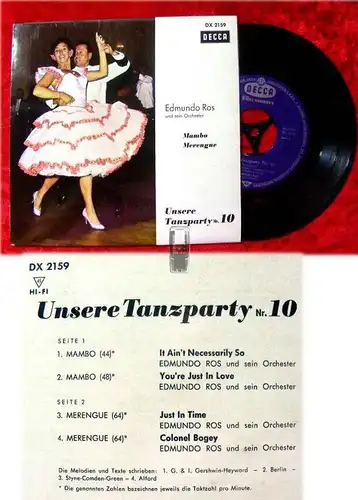 EP Edmundo Ros: Unsere Tanzparty 10