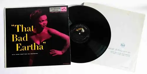 LP Eartha Kitt: That Bad Eartha (RCA Victor  LPM-1183) US 1956