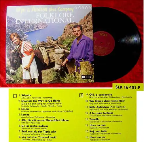 LP Wyn Hoop & Andrea Horn: Folklore International