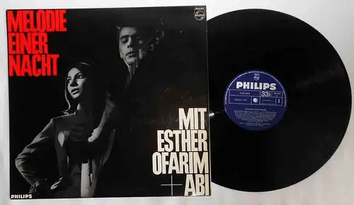 LP Esther & Abi Ofarim: Melodie einer Nacht (Philips P 48 104 L) D 1966