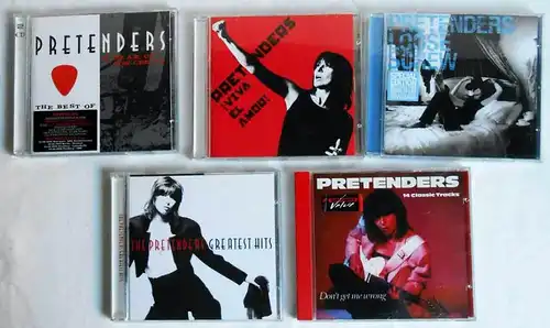 6 CD PRETENDERS  - Sammlung -