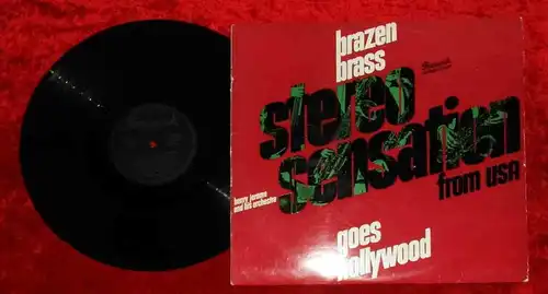 LP Henry Jerome: Brazen Brass Goes Hollywood Stereo Sensation from USA 1964