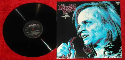 LP Klaus Kinski spricht Villon & Rimbaud 3 (2001 Amadeo 49.007) D 1977