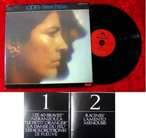LP Irene Papas: Odes (Polydor 2417 343) D