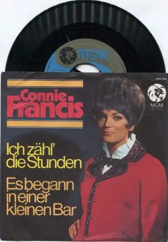 Single Connie Francis: Ich zähl die Stunden (MGM 2006 004) D