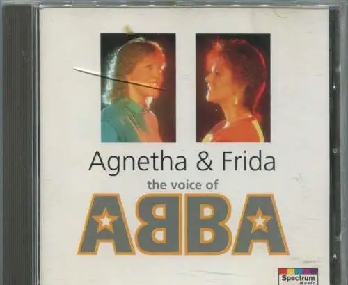 CD Agnetha & Frida: The Voice Of Abba (Spectrum) 1994
