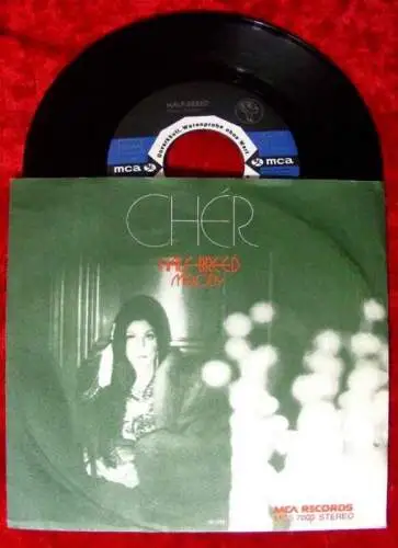 Single Cher Half Breed diff. Cover seltene Warenprobe 1